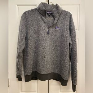 Patagonia Worn Wear Recycled Wool Blend 1/4 Zip Pullover